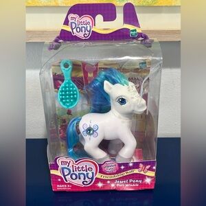 My Little Pony MLP G3 2003 Peri Winkle Jewel Pony Friendship Ball Vintage Y2K